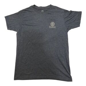 Element T Shirt Womens Small S Gray Skateboarding Surfing Wind Water Fire‎ Earth